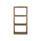 Currey and Company 4000-0261 Scaffale Etagere in Smoke Gold/Smoke