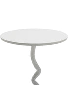 Currey and Company 4000-0263 Cauda Drinks Table in White