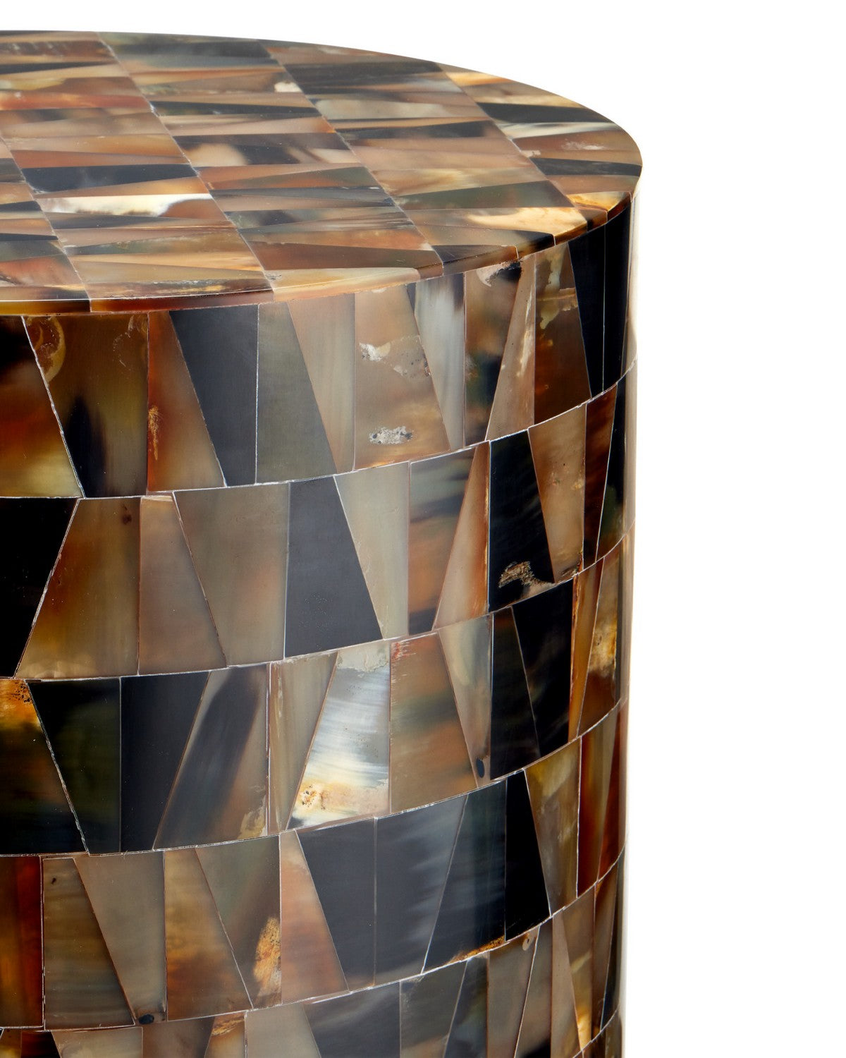 Currey and Company 4000-0266 Brewster Accent Table in Natural Brown & Black