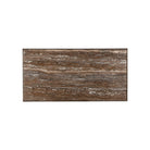 Currey and Company 4000-0276 Ampleur Cocktail Table in Rustic Bronze/Natural