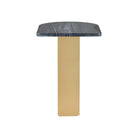 Currey and Company 4000-0279 Aldous Accent Table in Black/Gold