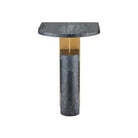 Currey and Company 4000-0279 Aldous Accent Table in Black/Gold