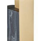 Currey and Company 4000-0279 Aldous Accent Table in Black/Gold