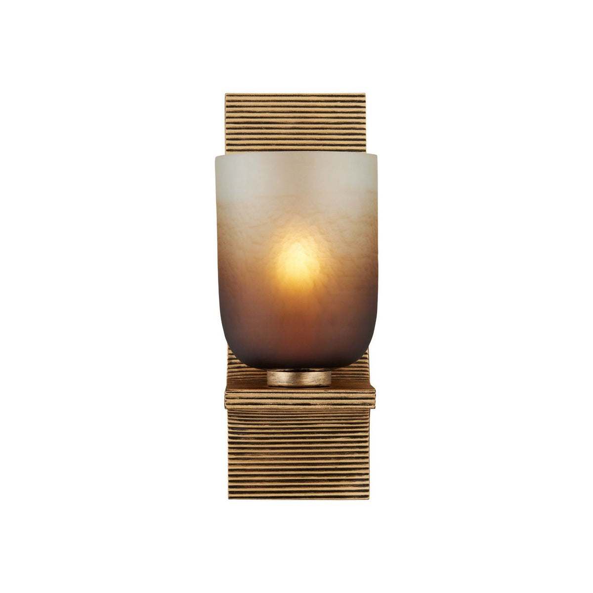Currey and Company 5000-0311 Purcell Wall Sconce in Gold Luster/Antique Gold