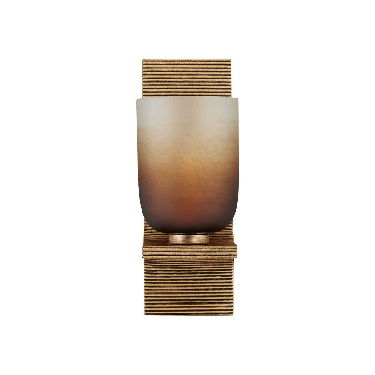 Currey and Company 5000-0311 Purcell Wall Sconce in Gold Luster/Antique Gold