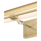 Currey and Company 5400-0008 Pendleton Picture Light in Brushed Brass