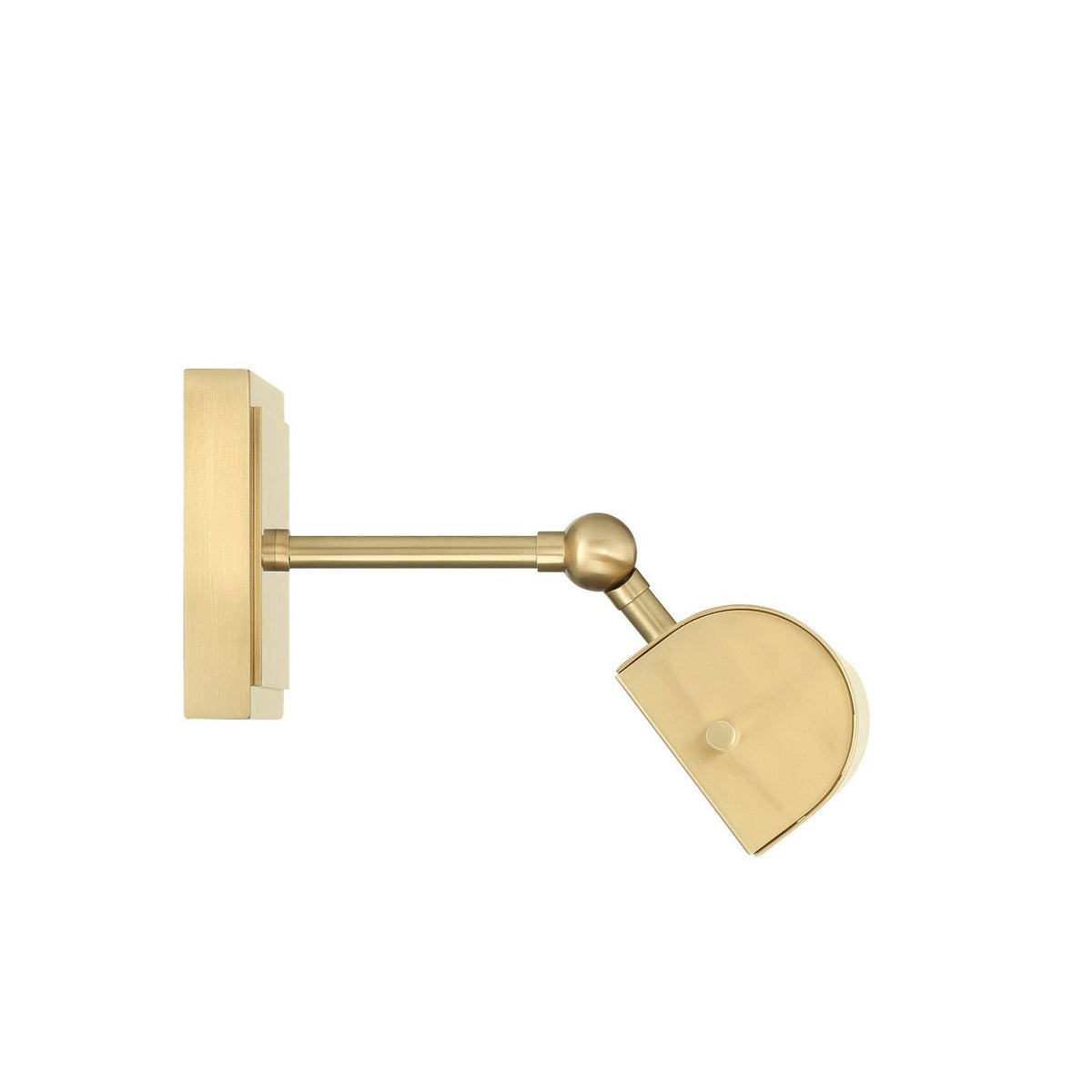 Currey and Company 5400-0008 Pendleton Picture Light in Brushed Brass