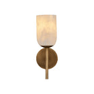 Currey and Company 5800-0082 Belmont Wall Sconce in Natural/Antique Brass