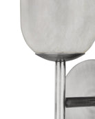 Currey and Company 5800-0083 Belmont Wall Sconce in Natural/Polished Nickel