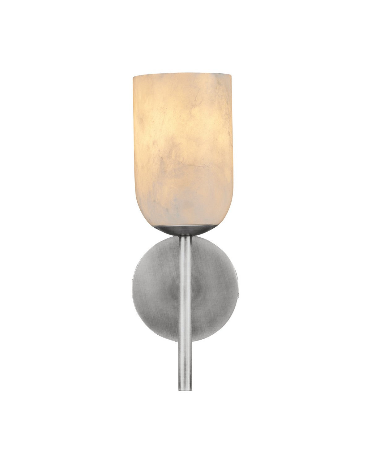 Currey and Company 5800-0083 Belmont Wall Sconce in Natural/Polished Nickel
