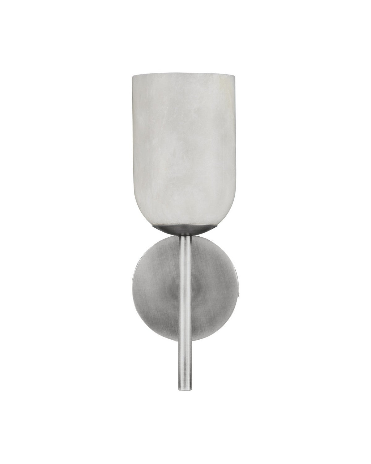 Currey and Company 5800-0083 Belmont Wall Sconce in Natural/Polished Nickel