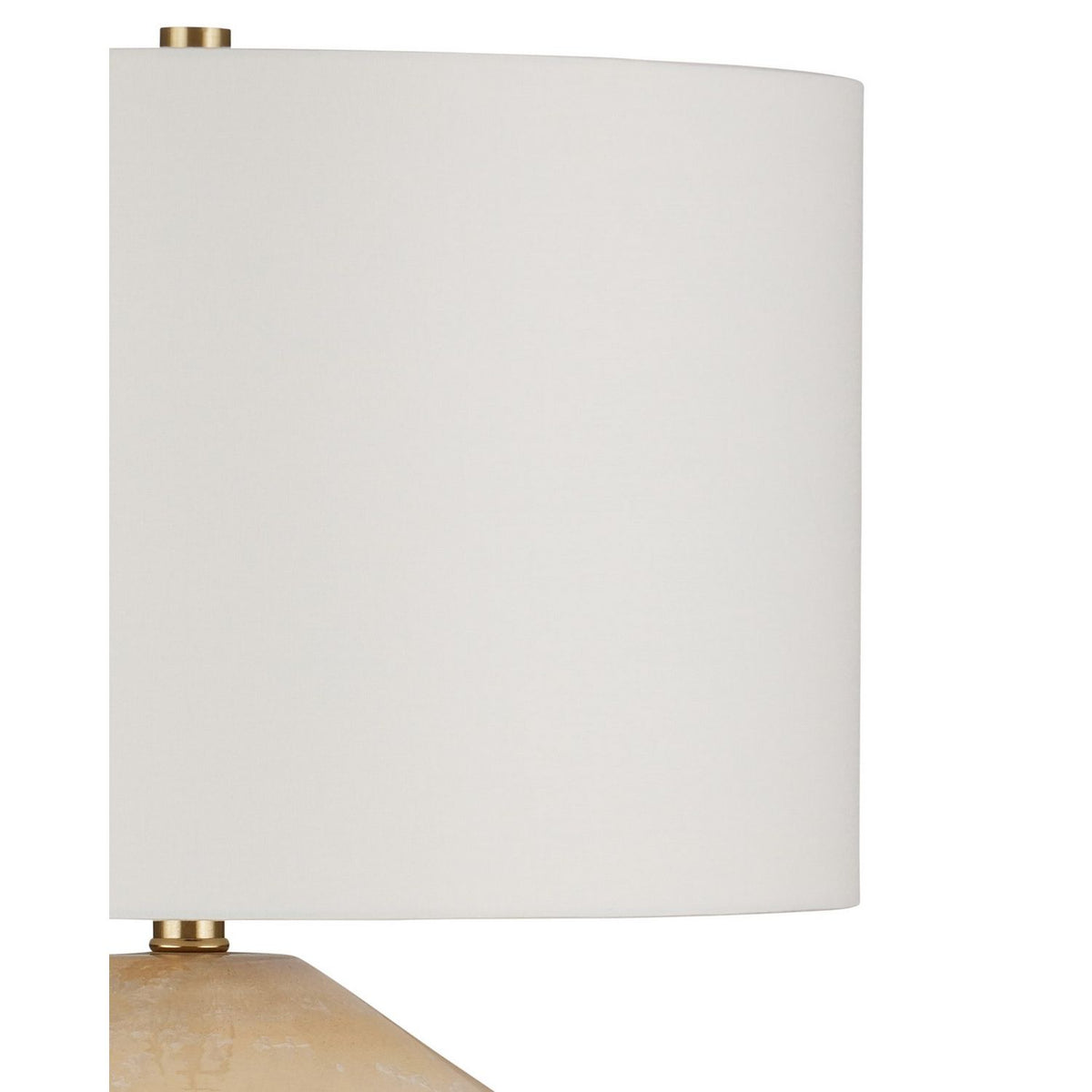 Currey and Company 6000-1083 Eiderdown Table Lamp in Beige