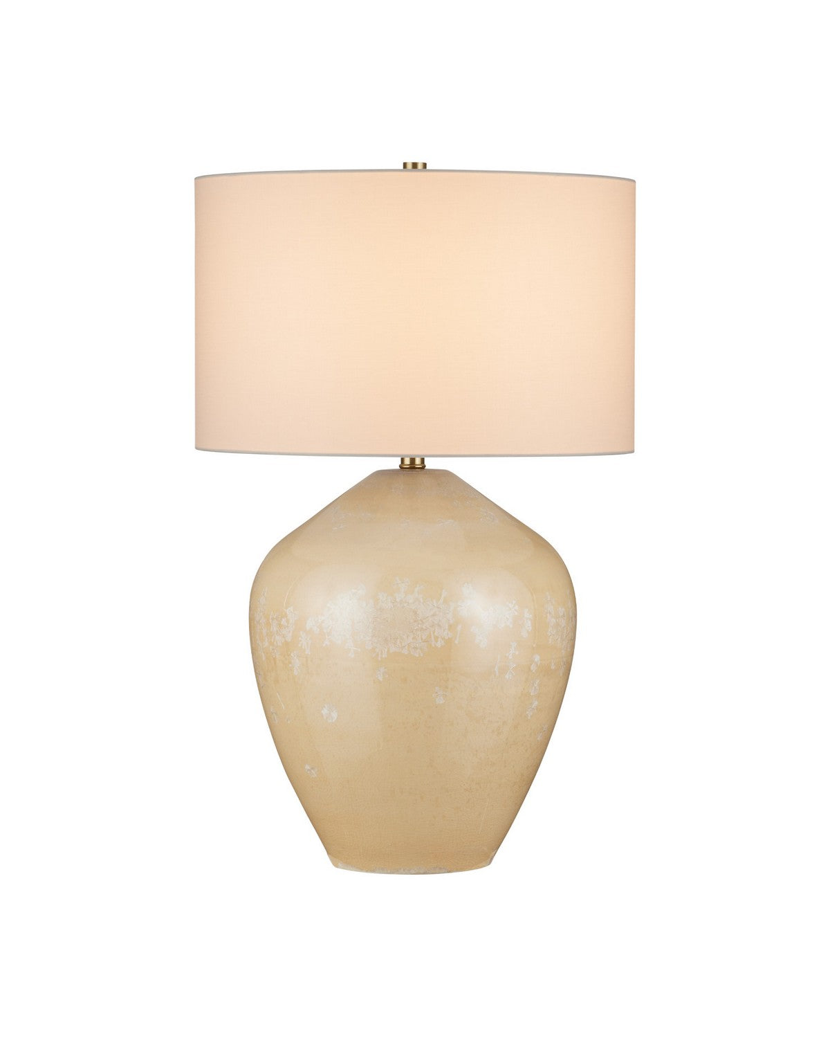 Currey and Company 6000-1083 Eiderdown Table Lamp in Beige
