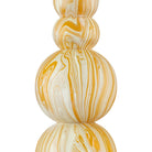 Currey and Company 6000-1086 Chawton Table Lamp in Marbleized Yellow