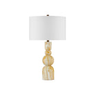 Currey and Company 6000-1086 Chawton Table Lamp in Marbleized Yellow