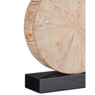 Currey and Company 6000-1100 Pinion Table Lamp in Natural/Black