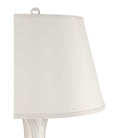 Currey and Company 6000-1102 Penna Table Lamp in Light Gray/Off-White