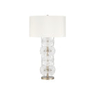 Currey and Company 6000-1110 Mallow Table Lamp in Clear/Champagne