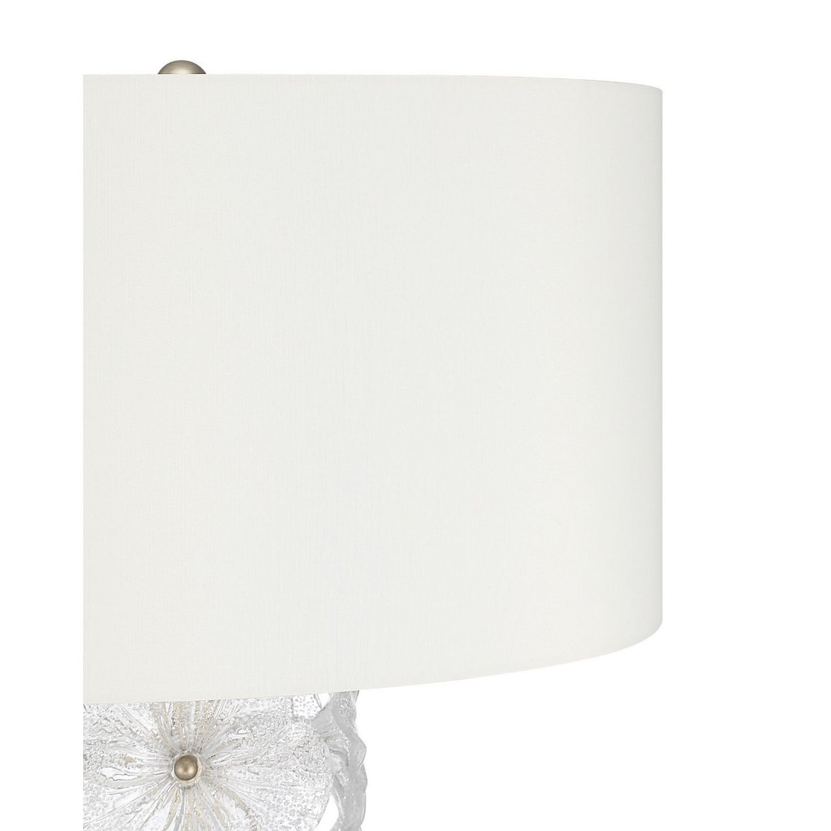 Currey and Company 6000-1110 Mallow Table Lamp in Clear/Champagne