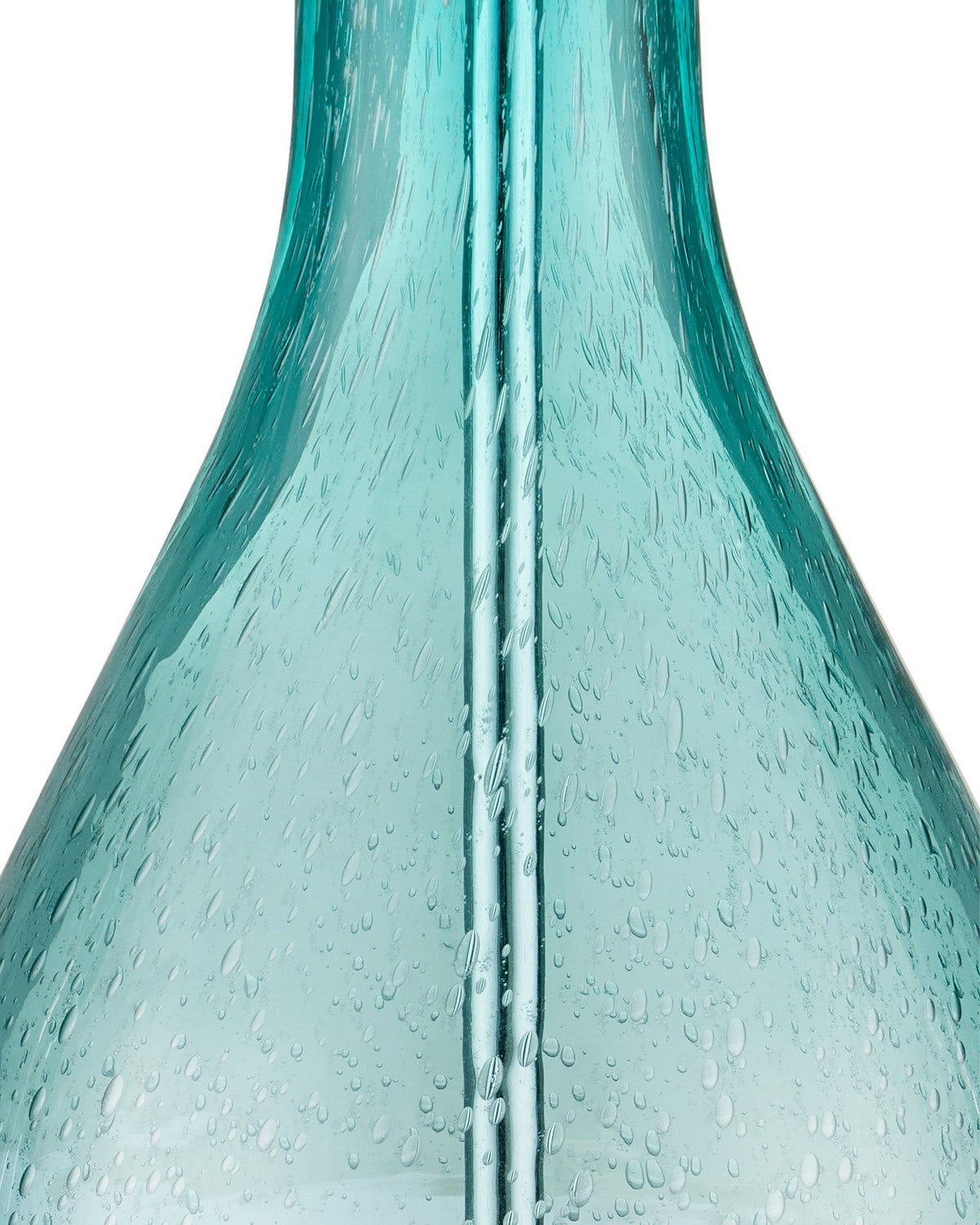 Currey and Company 6000-1121 Mavi Table Lamp in Light Blue-Green/Clear