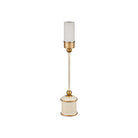 Currey and Company 6700-0035 Daphne Cordless Table Lamp in Ivory/Gold