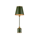 Currey and Company 6700-0037 Daphne Cordless Table Lamp in Green/Gold