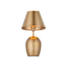 Currey and Company 6700-0042 Volley Cordless Table Lamp in Antique Brass