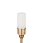 Currey and Company 6700-0042 Volley Cordless Table Lamp in Antique Brass