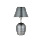 Currey and Company 6700-0043 Volley Cordless Table Lamp in Antique Silver