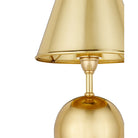 Currey and Company 6700-0044 Volley Cordless Table Lamp in Polished Brass
