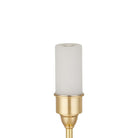Currey and Company 6700-0044 Volley Cordless Table Lamp in Polished Brass