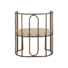 Currey and Company 7000-1282 Euclid Chair in Antique Bronze