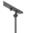 Currey and Company 8000-0186 Hanford Floor Lamp in Oil Rubbed Bronze/Black