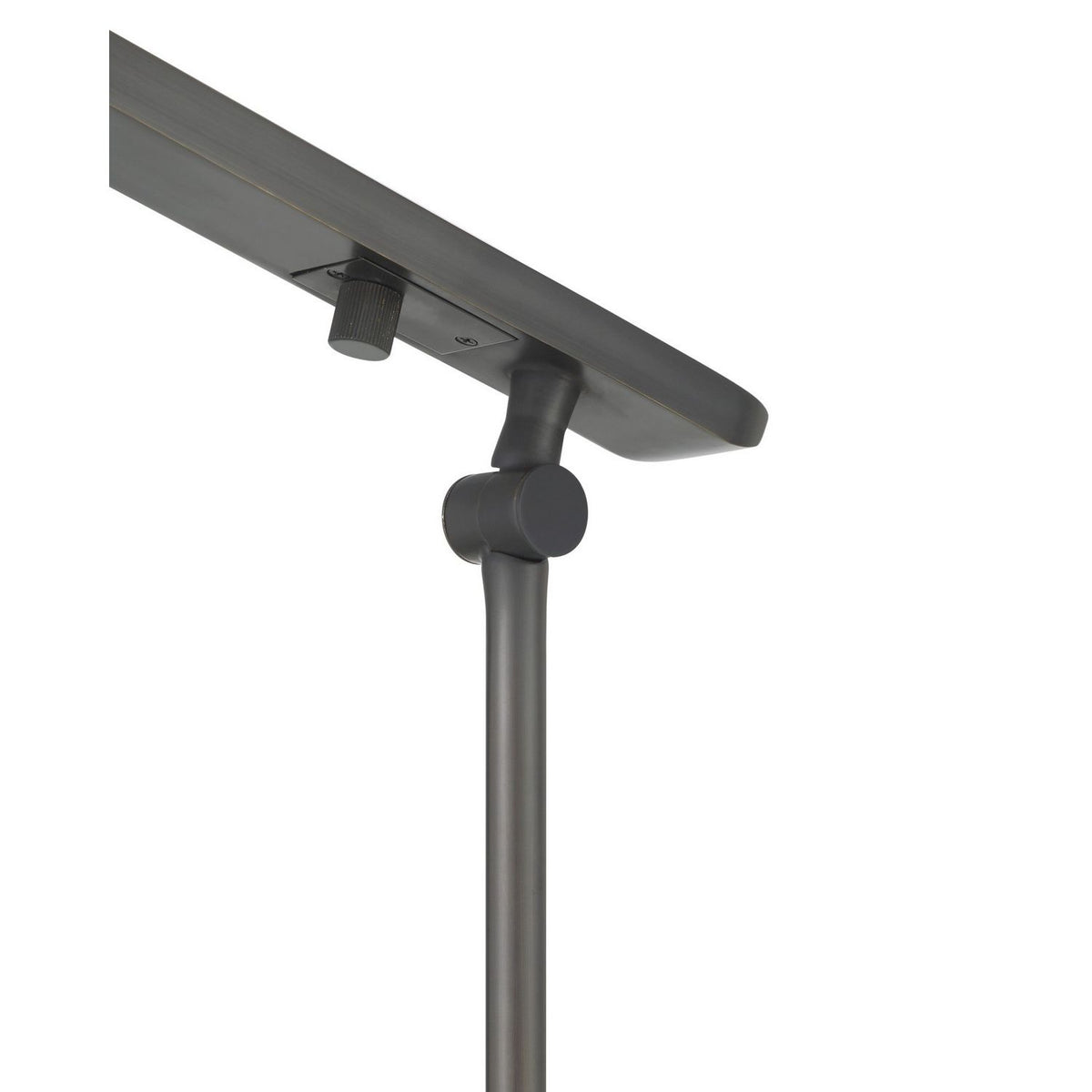 Currey and Company 8000-0186 Hanford Floor Lamp in Oil Rubbed Bronze/Black
