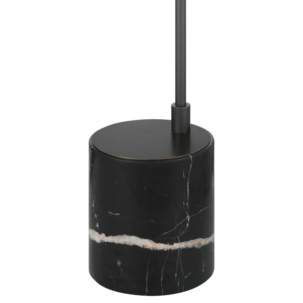 Currey and Company 8000-0186 Hanford Floor Lamp in Oil Rubbed Bronze/Black