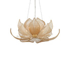 Currey and Company 9000-1430 Oblivion Chandelier in Natural/Coco Cream