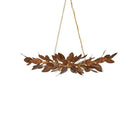 Currey and Company 9000-1432 Weston Oval Chandelier in Magnolia Leaf