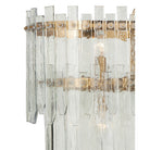 Currey and Company 9000-1454 Electra Oval Chandelier in Clear/Antique Brass