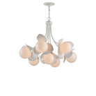 Currey and Company 9000-1465 Effloresce Chandelier in Gesso White/White