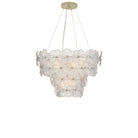 Currey and Company 9000-1467 Mallow Chandelier in Clear/Champagne