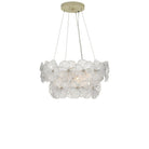 Currey and Company 9000-1468 Mallow Chandelier in Clear/Champagne