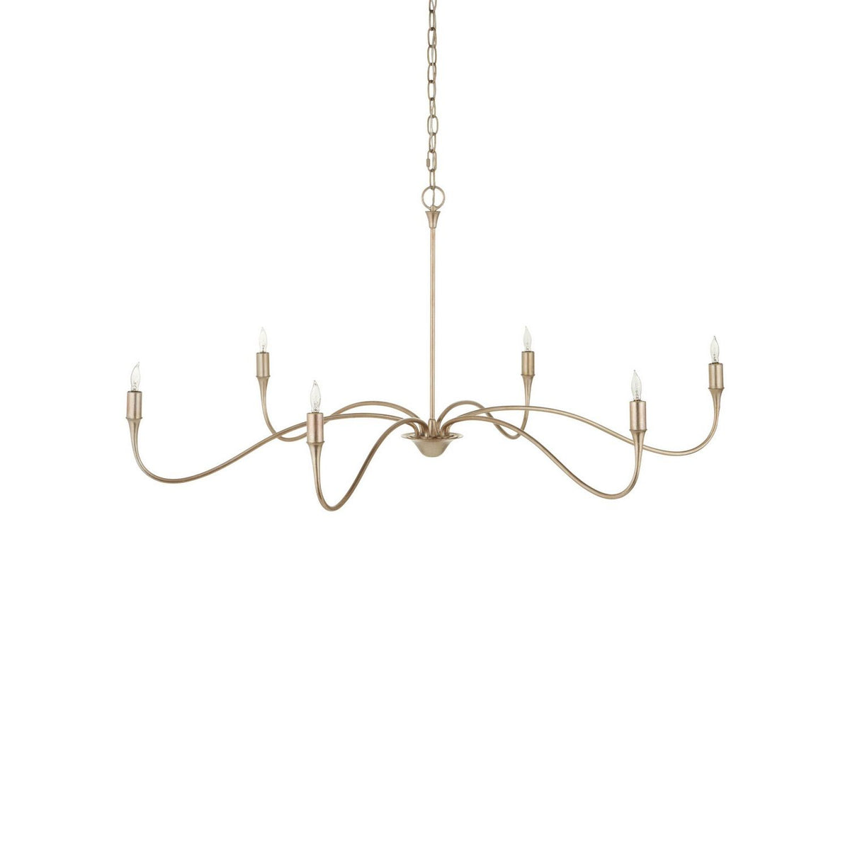 Currey and Company 9000-1480 Lardner Chandelier in Champagne