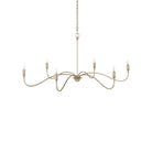 Currey and Company 9000-1480 Lardner Chandelier in Champagne