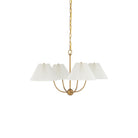 Currey and Company 9000-1482 Cedric Chandelier in Brass