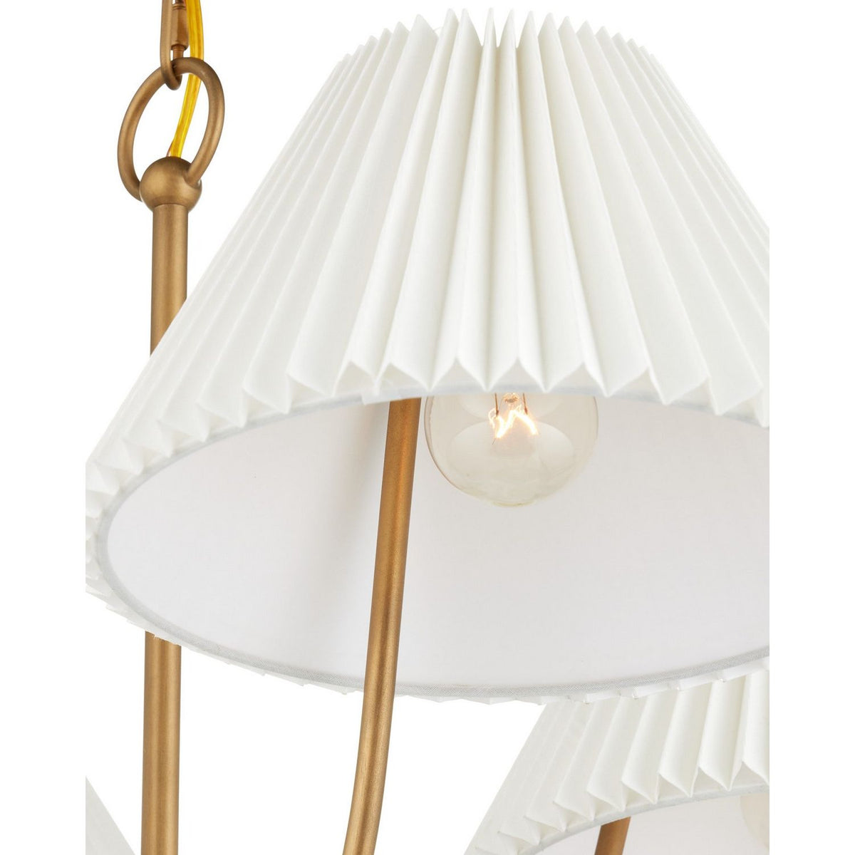 Currey and Company 9000-1482 Cedric Chandelier in Brass