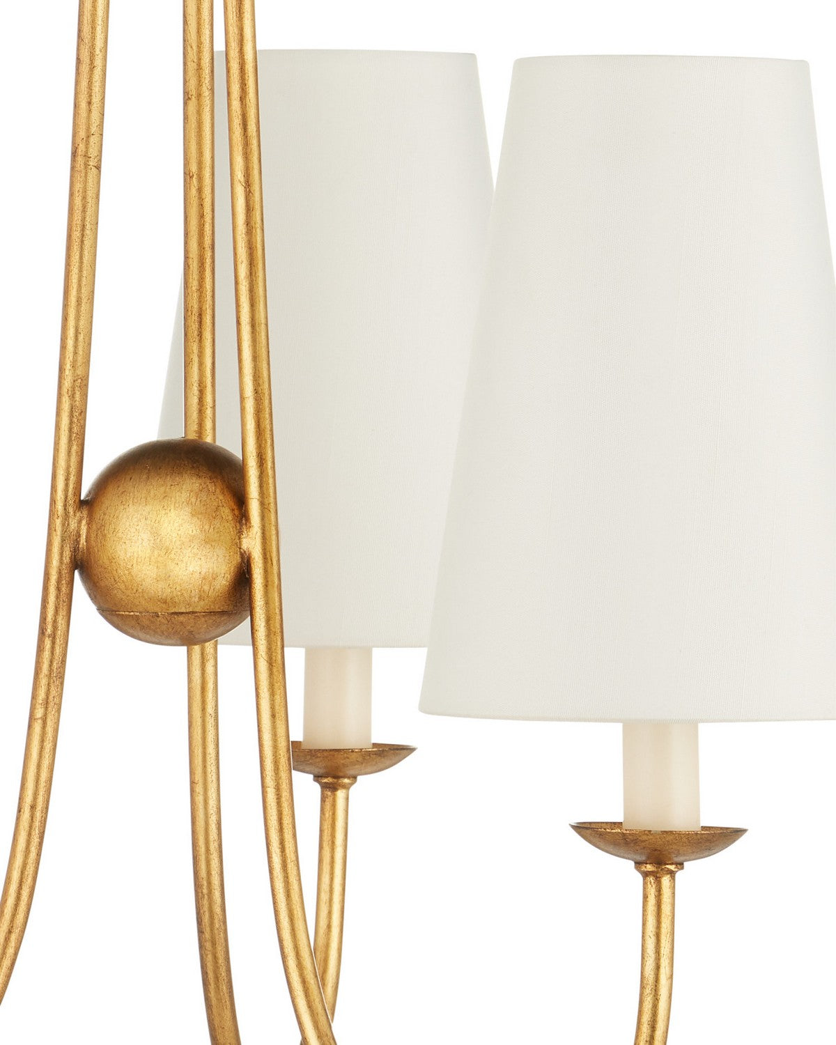 Currey and Company 9000-1483 Brayden Chandelier in Antique Gold Leaf
