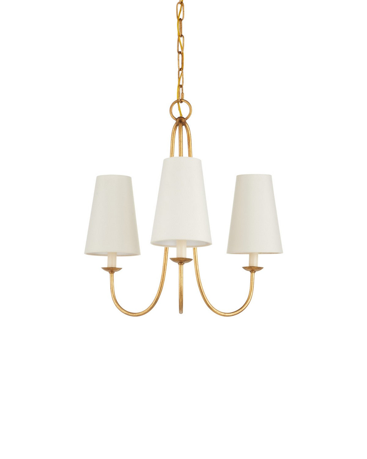 Currey and Company 9000-1483 Brayden Chandelier in Antique Gold Leaf