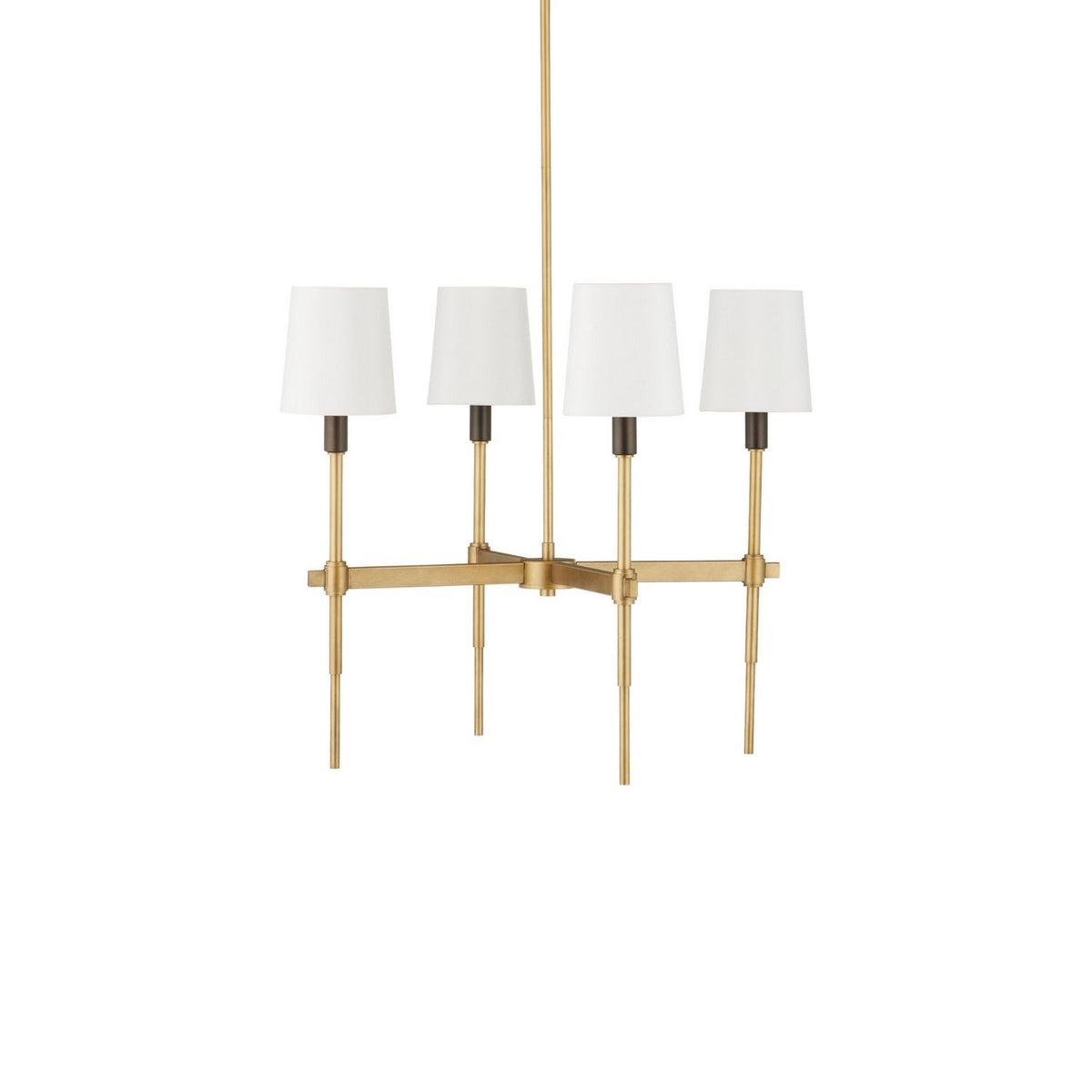 Currey and Company 9000-1494 Grigsby Chandelier in Antique Brass/Bronze
