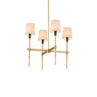 Currey and Company 9000-1494 Grigsby Chandelier in Antique Brass/Bronze