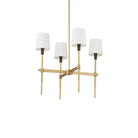 Currey and Company 9000-1494 Grigsby Chandelier in Antique Brass/Bronze